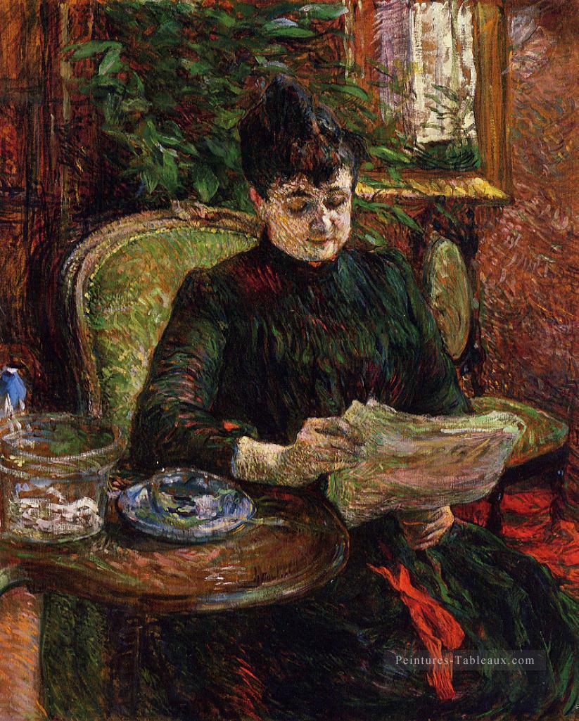 madame aline gibert 1887 Toulouse Lautrec Henri de Peintures à l'huile